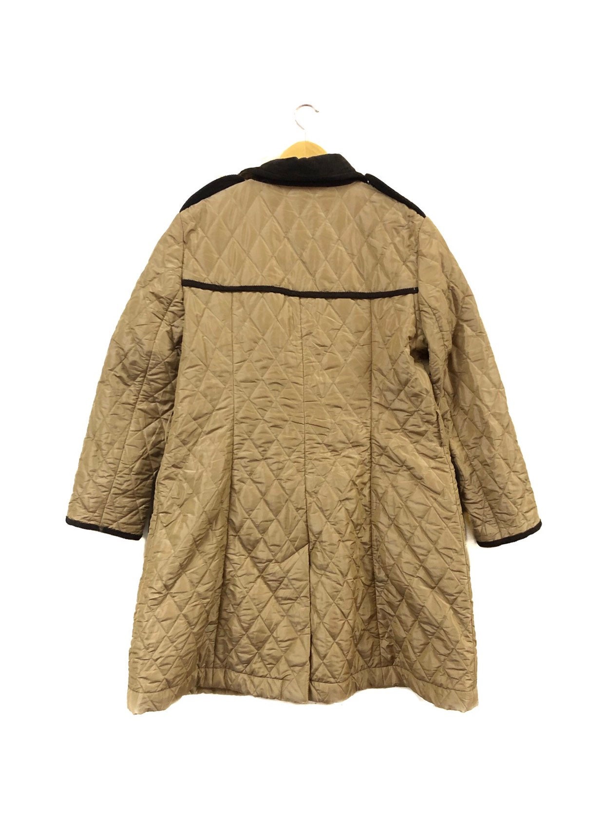 Rare Aquascutum Quilted Long Jacket aquascutum Parka Button Jacket