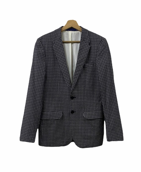 Rarepaul Smith Uk Geometric Psychadelic Design/blazer Style Jacket/made in  Portugal/size 36/46 -  Canada
