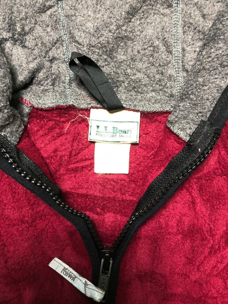 LL Bean Fleece Colour Block
