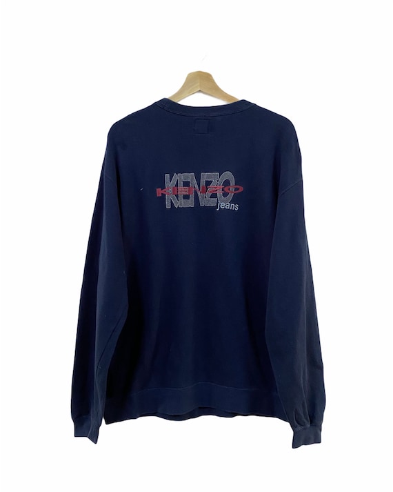 at lege Ugle Løft dig op Vtgrare 90s Kenzo Jeans Sweatshirt Crewneck - Etsy Finland