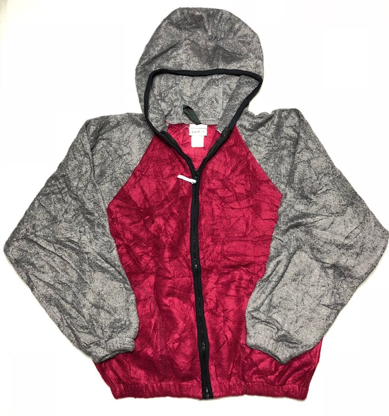 LL Bean Fleece Colour Block