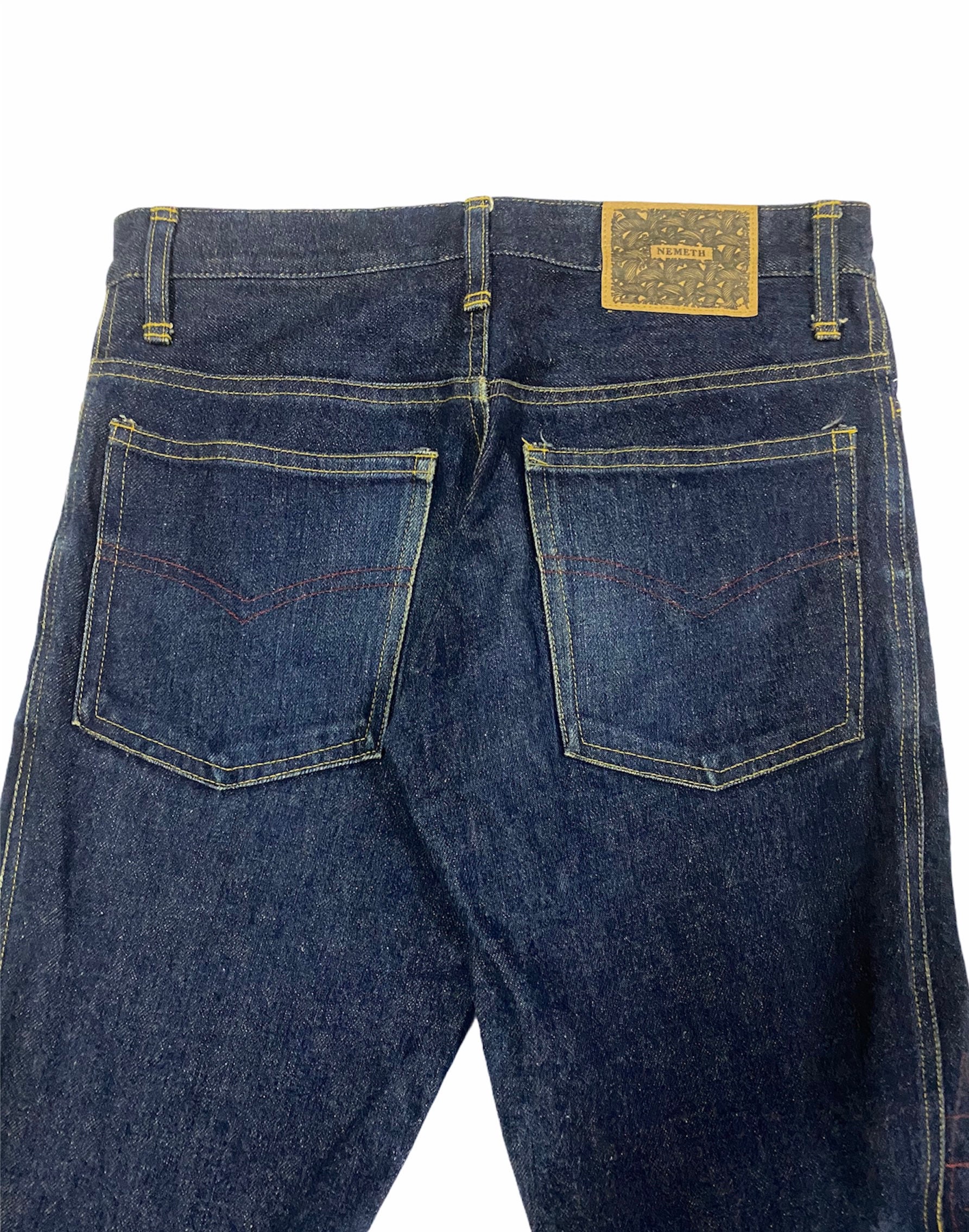 Buy Rarechristopher Nemeth Knee Patched Jeans/bikers Jeans/size Online in  India 