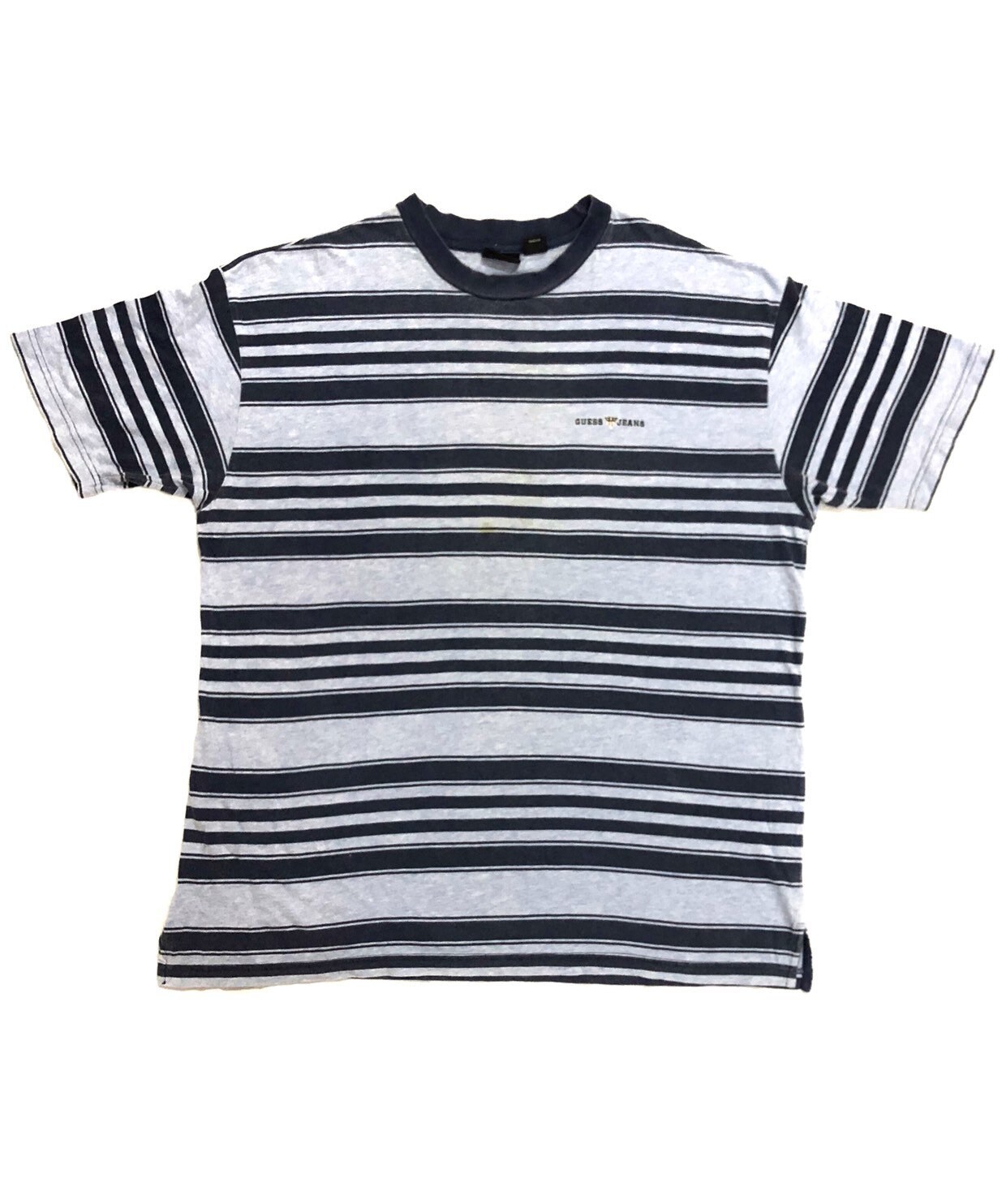 Rareguess Jeans Striped Boarder Shirt 