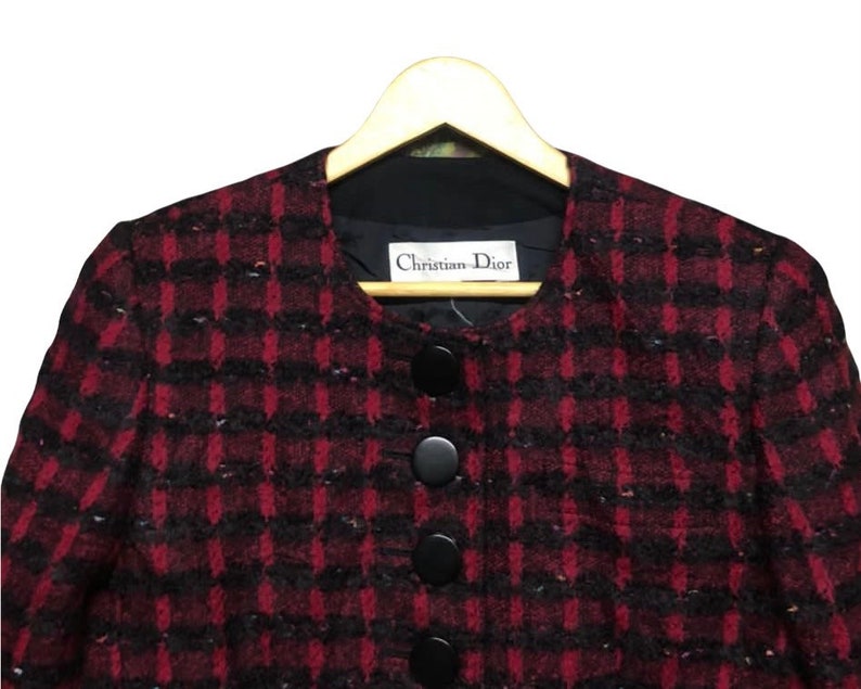 VtgRare Christian Dior Tweeted Jacket/Size 9 image 7