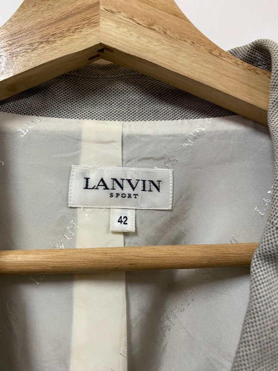 Vtgrare 90s Lanvin Sport Blazer Jacket/lanvin Luxury/size - Etsy