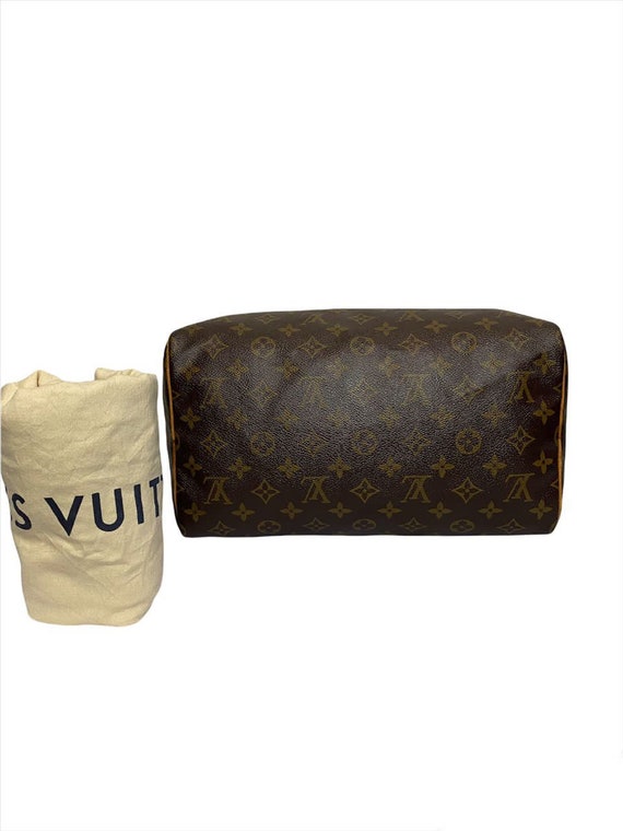 Vtg!!!Rare Authentic Louis Vuitton Speedy 30/Loui… - image 7