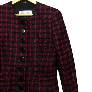 VtgRare Christian Dior Tweeted Jacket/Size 9 image 4