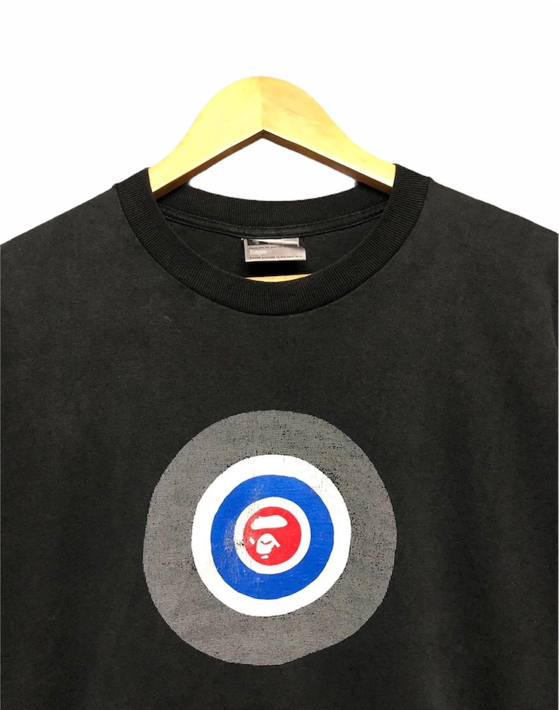 Vtg!!!Rare Bape Target General LogoBathing Ape Nigo ShirtMade In JapanSize L