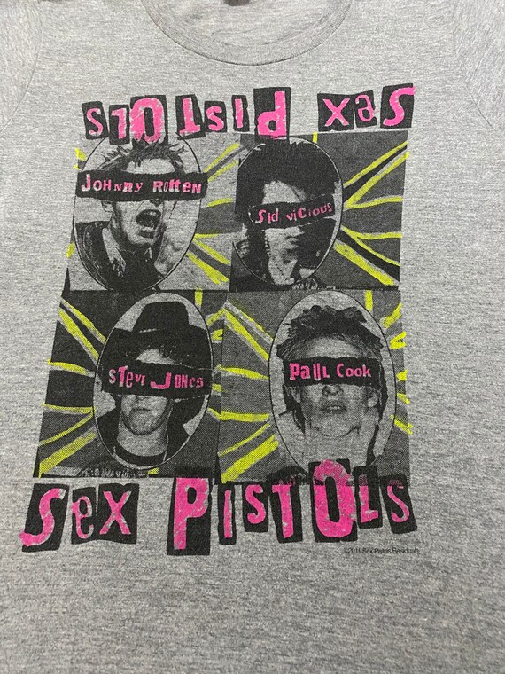 Rare!!!Sex Pistols Band Tees/Punk/Post Punk/Sid V… - image 4