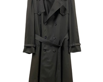 Vtg!!!MegaRare Christian Dior Le Cannaisseur Trench Coat Double Breasted Long Jacket/Luxury Fashion Jacket/Size 46R