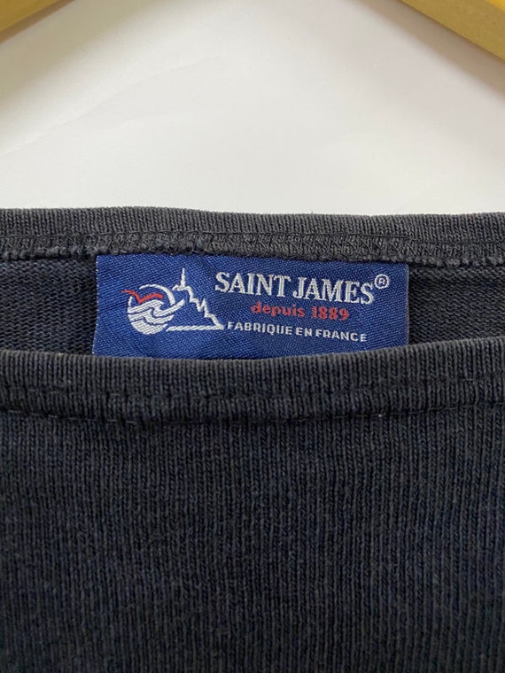 Vtg!!!Rare Saint James Plain Longsleeve/France Br… - image 4