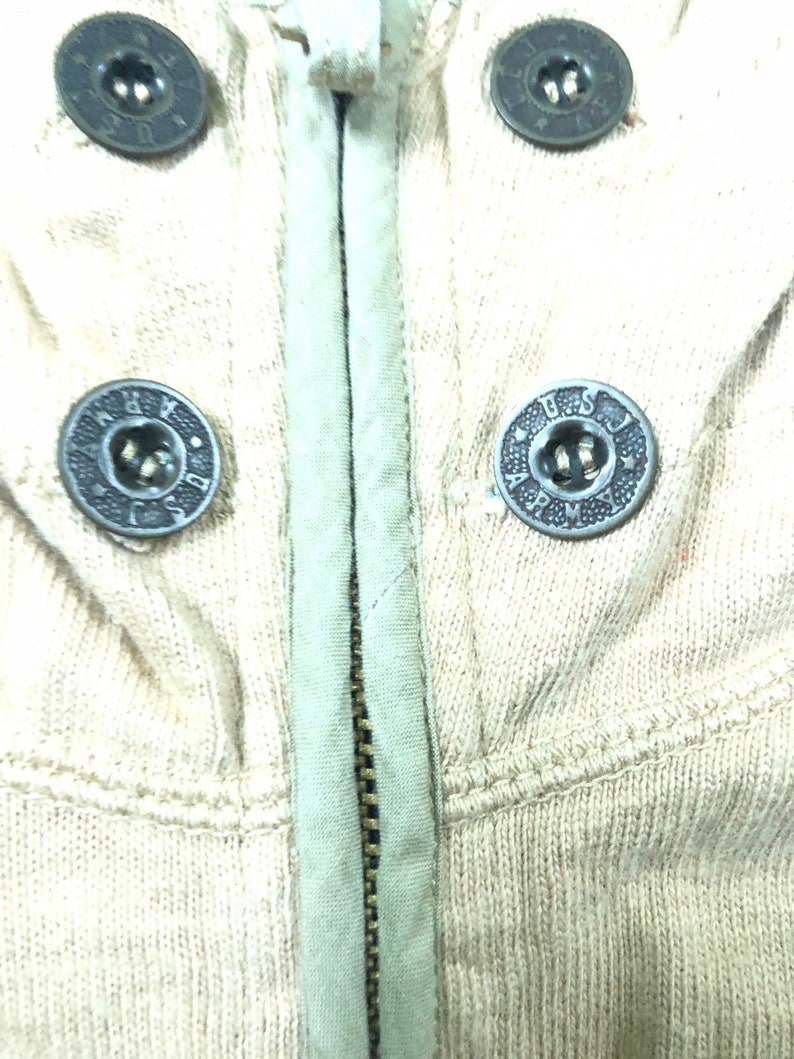 Vintage Denime Hoddie Military Collection Size M
