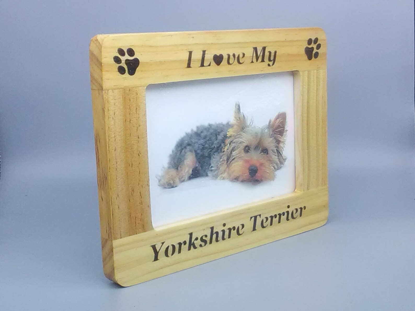 Yorkshire Terrier Picture Frames Yorkshire Terrier Cadeaux Etsy