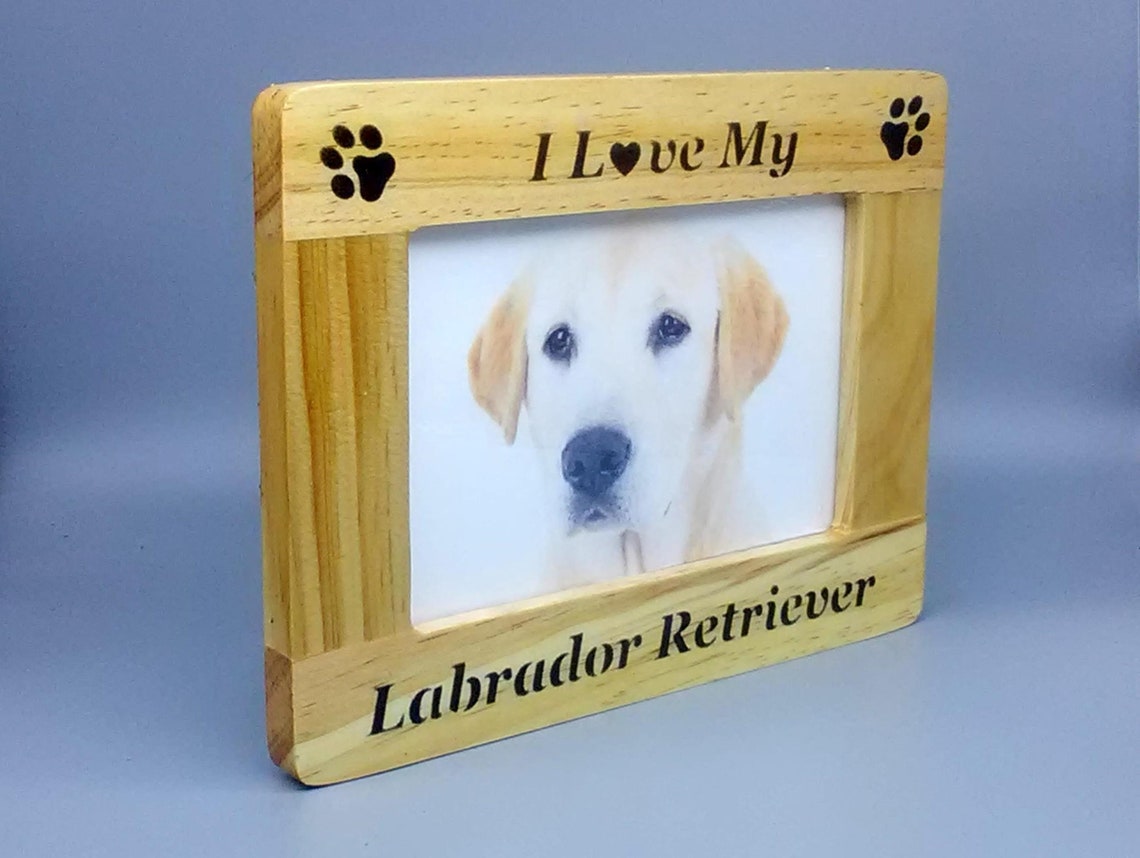 Labrador Retriever Picture Frames Labrador Retriever Gifts Etsy