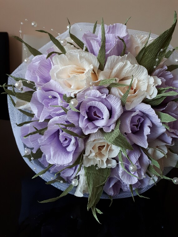 Wedding Bouquetpaper Flower Bouquet Anniversary Gift For Etsy etsy