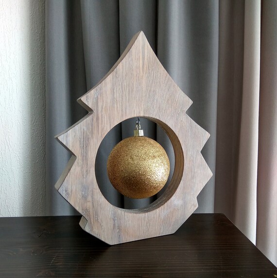 Wood Christmas Tree Christmas Ornament Hanger Stand For Etsy image 0 - Wood Christmas Tree Christmas Ornament Hanger Stand For Etsy