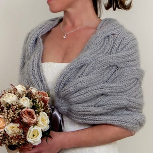 bridal winter shawl