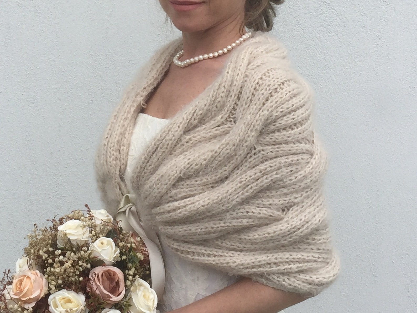 bridal wrap shawl