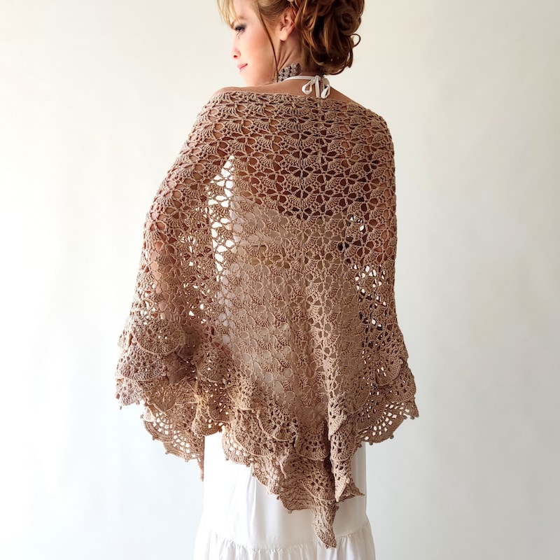 Lace Crochet Shawl - Etsy