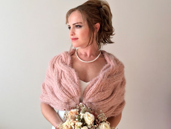 Dusky shop pink shrug