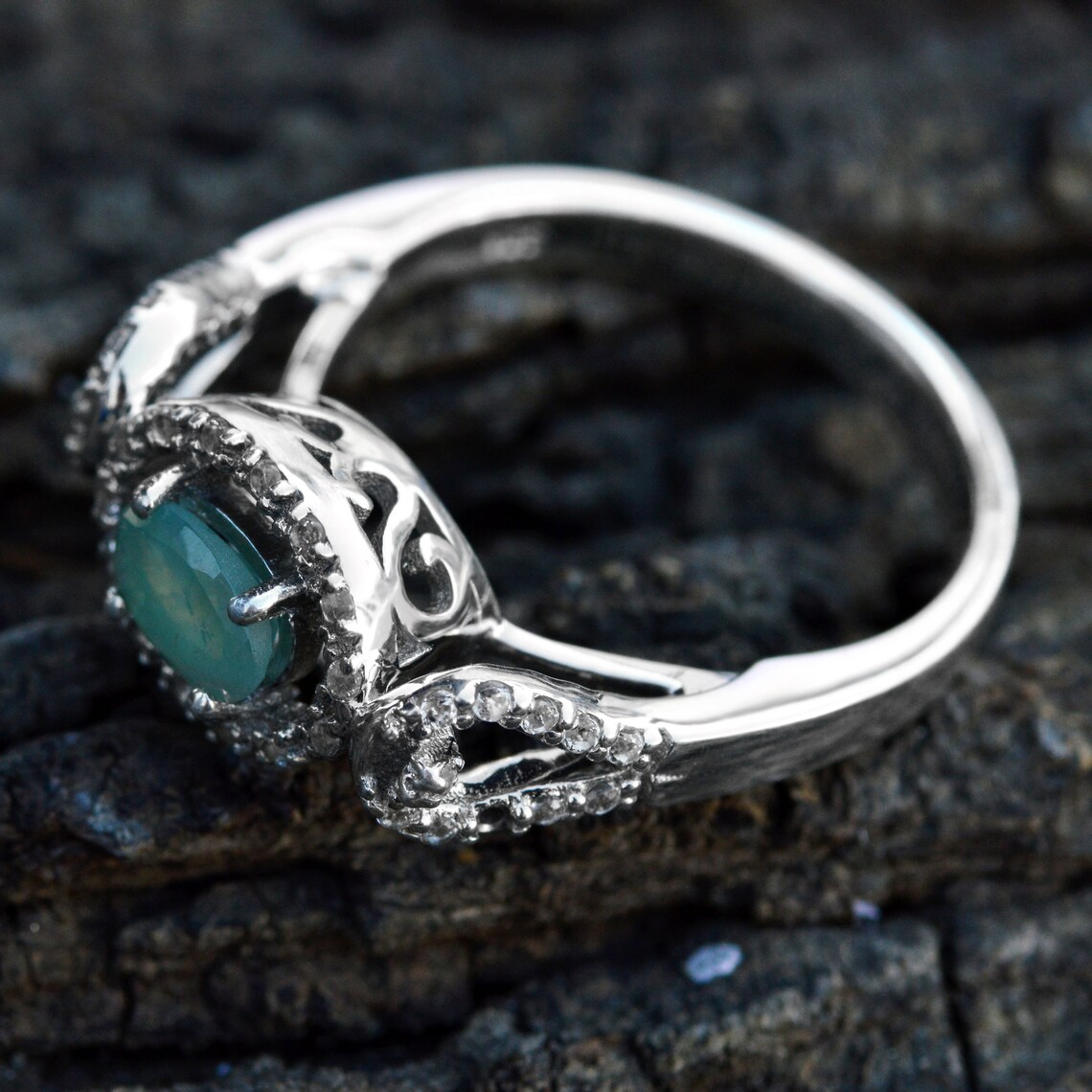 Natural Alexandrite Ring Solid 925 Silver Tarnish Free Etsy