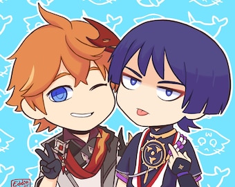 Chibi Chiscara print