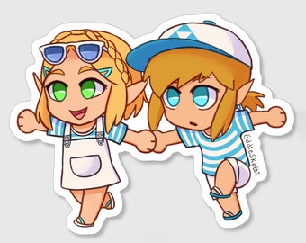 Summer Zelink vinyl sticker