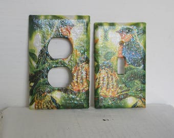 Bird Theme Light Switch and Outlet Cover