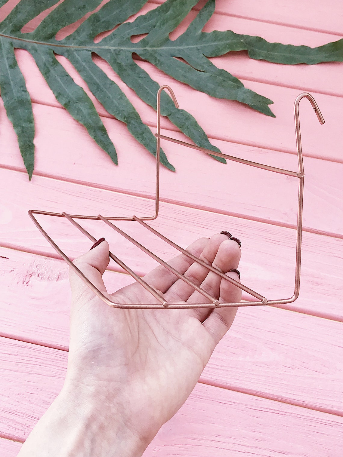 Rose Gold Shelf Copper Shelf Wire Wall Grid Small Shelf Wire Etsy