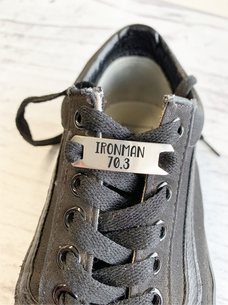 Track Team Shoelace Tag Marathon Runner Set of 2 Custom Runner Tag Cheerleader