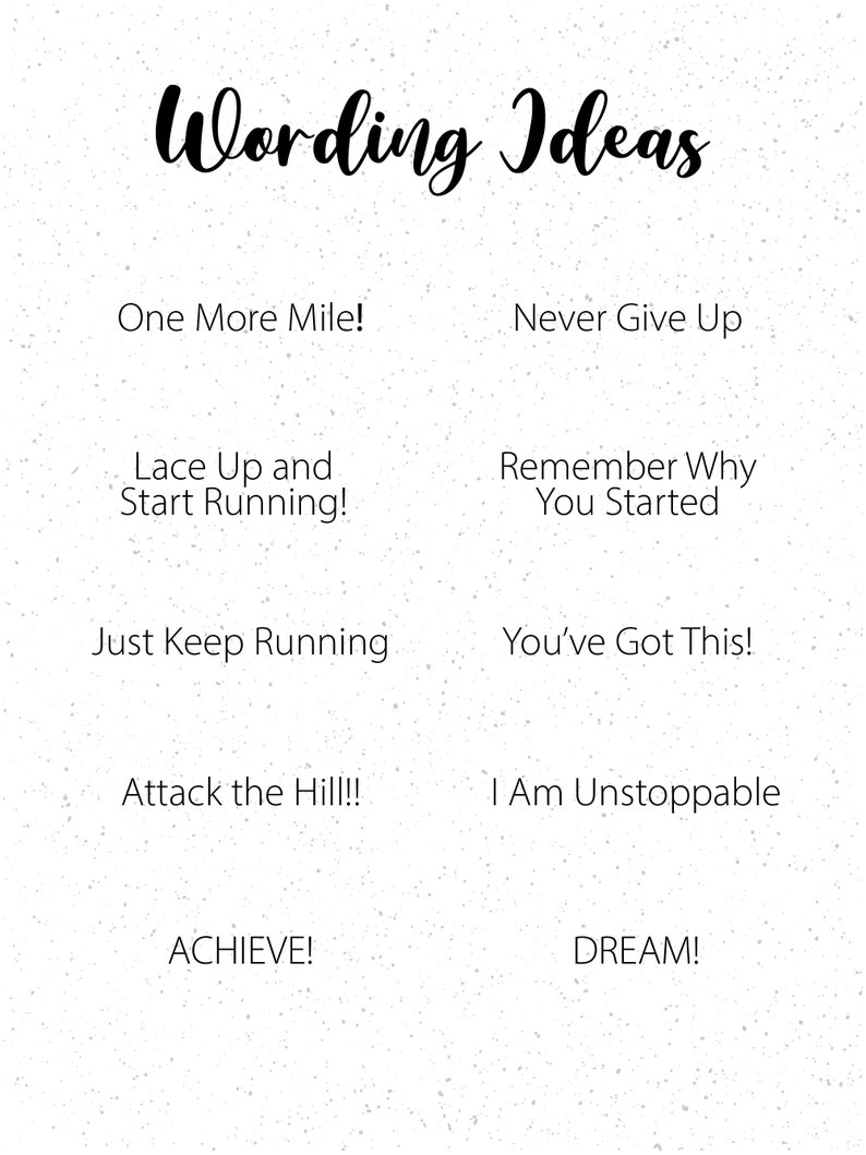 Track Team Shoelace Tag Marathon Runner Set of 2 Custom Runner Tag Cheerleader