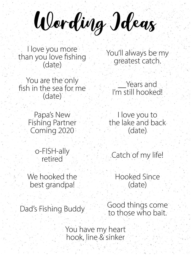 Personalized Fishing Lure Set In Gift Box Custom Fish Gift Father/'s Day Gift For Dad Rustic Wedding Party Gift Retirement Gift Anniversary