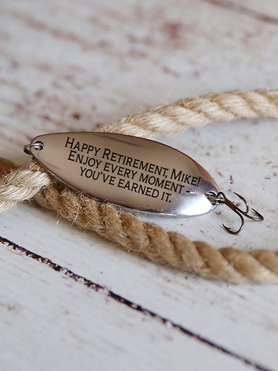 personalized fishing lures for father's day