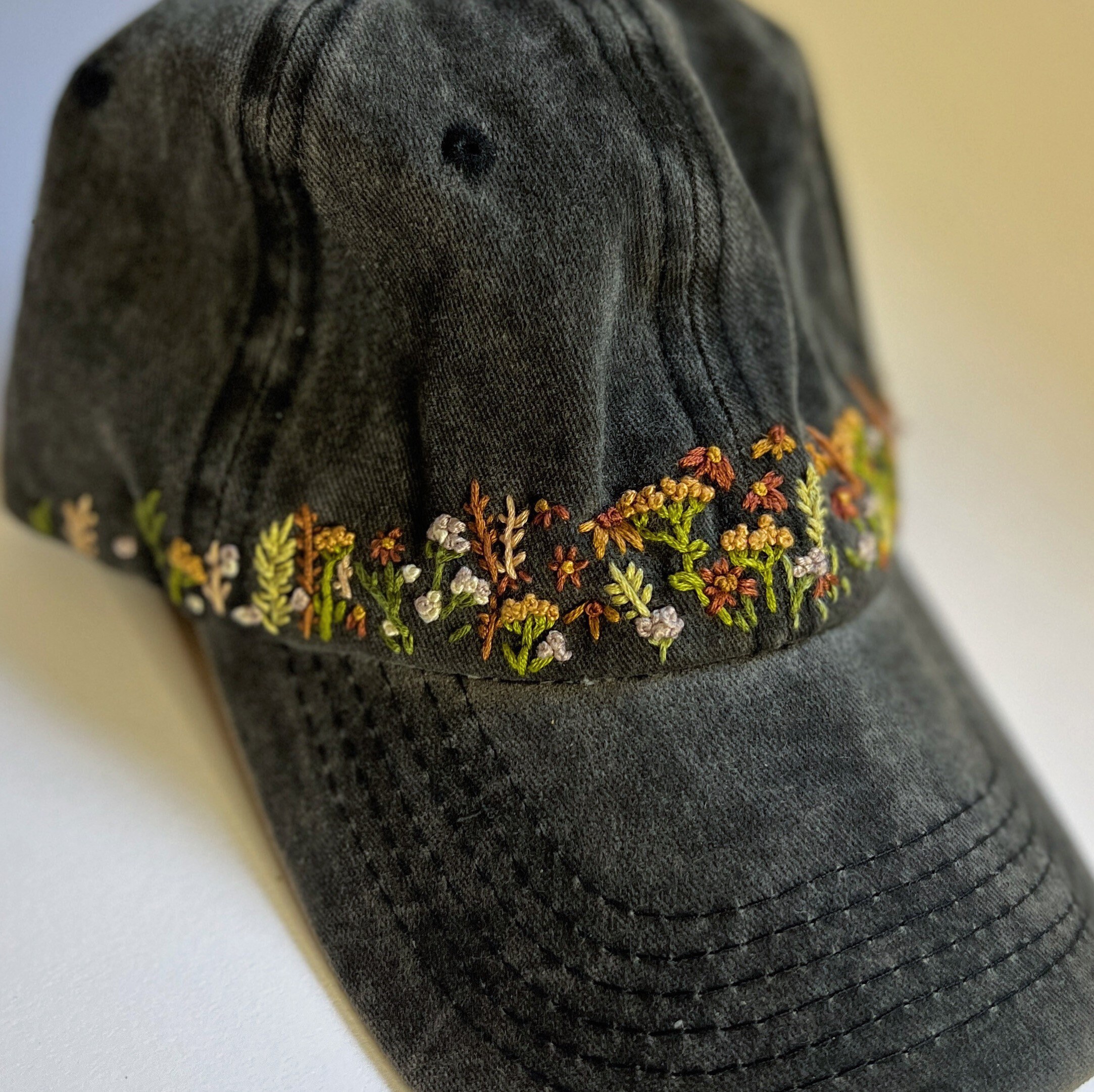 WHIMSY HEMP DYED HAT - MELON | BOTTOM LINE