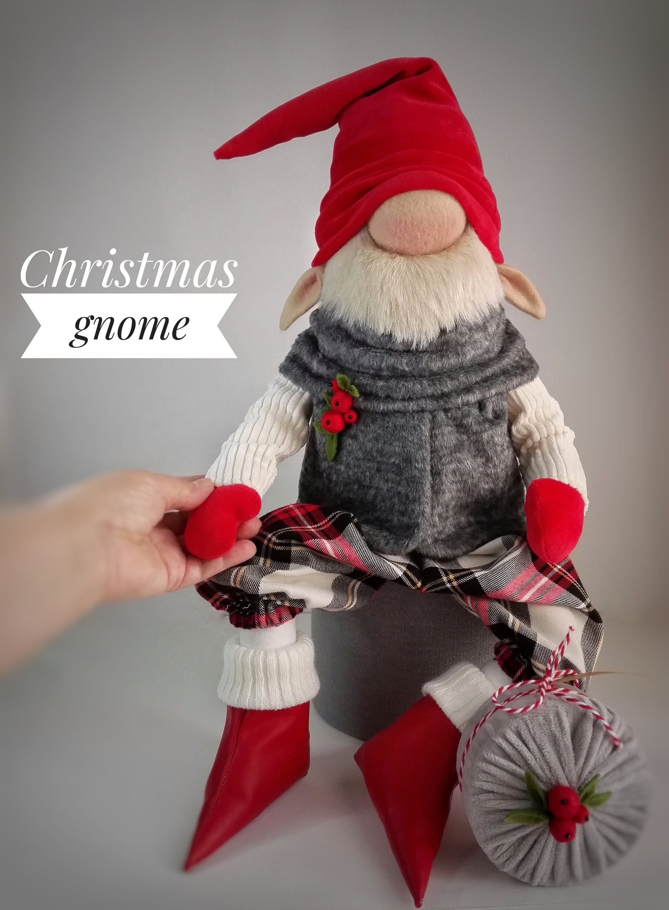 Personalized Gnome/family Gnome Christmas Decorations/nordic