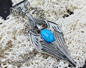 Amulet of Kynareth - Elder Scrolls necklace - Skyrim necklace - Elder Scrolls cosplay - Skyrim cosplay - Elder Scrolls jewelry