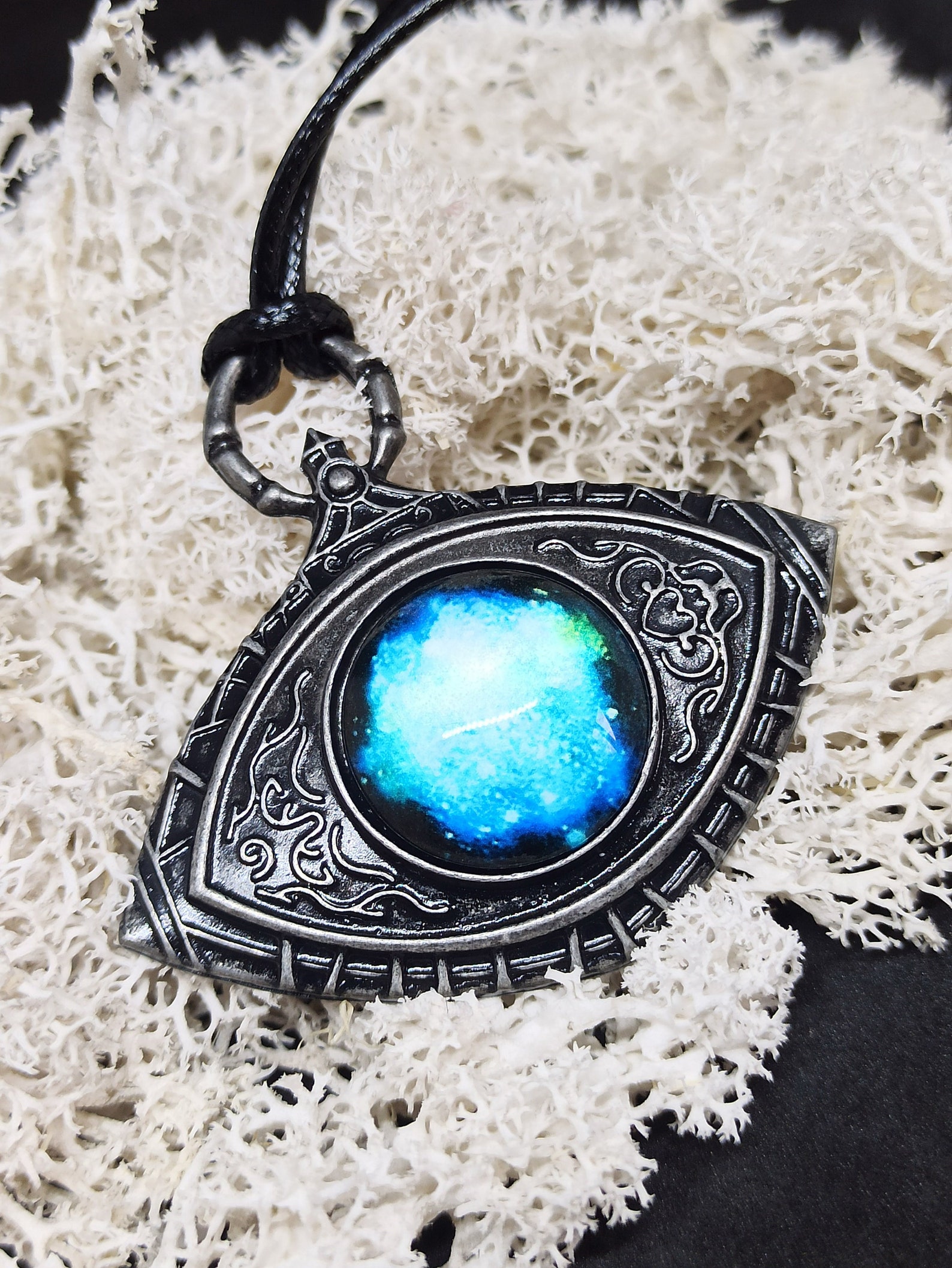 Bloodborne Cosmic Eye Watcher Badge Necklace Etsy Australia