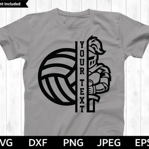 Knights Volleyball SVG, Knight SVG, Knights Cut File, Volleyball Team SVG,