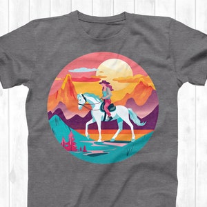 Cow-girl Png | PNG occidental | Rétro Western Cowgirl Png | Conception de chemise | Fille de la campagne | Clipart PNG | Png pour Sublimation