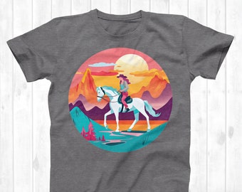 Cowgirl Png | Western Png | Retro Western Cowgirl Png | Shirt Design | Country Girl | Png Clipart | Png for Sublimation