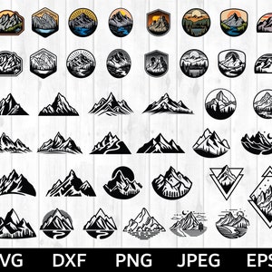 Mountain SVG Bundle, Outdoors SVG Bundle, Nature svg, Outdoors svg, Mountains svg, Svg Files for Cricut