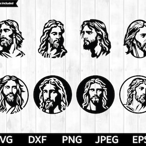 Jesús Svg Bundle, Jesus face Svg, Faith Svg, Easter Svg, Christian Bundle Svg,
