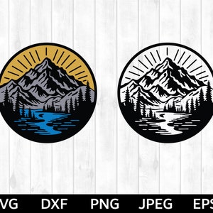 Outdoors Svg, Mountains Svg, Outdoors Svg Files For Cricut, Nature Svg, Adventure Svg