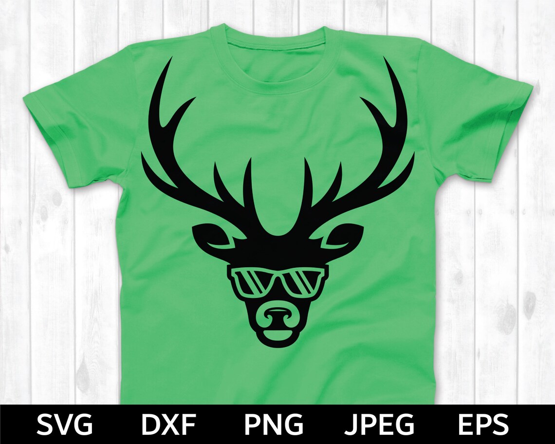 Deer Sunglasses SVG Deer SVG Deer Hunting SVG Deer Cut File Etsy