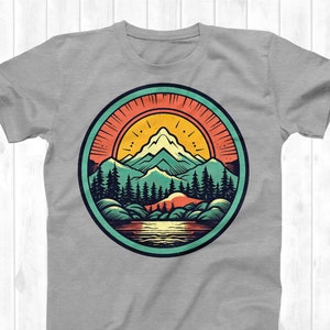 Mountain Png | Adventure Png | Outdoor Png | Shirt Design | Camping Png | Landscape Png