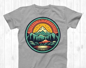 Mountain Png | Adventure Png | Outdoor Png | Shirt Design | Camping Png | Landscape Png