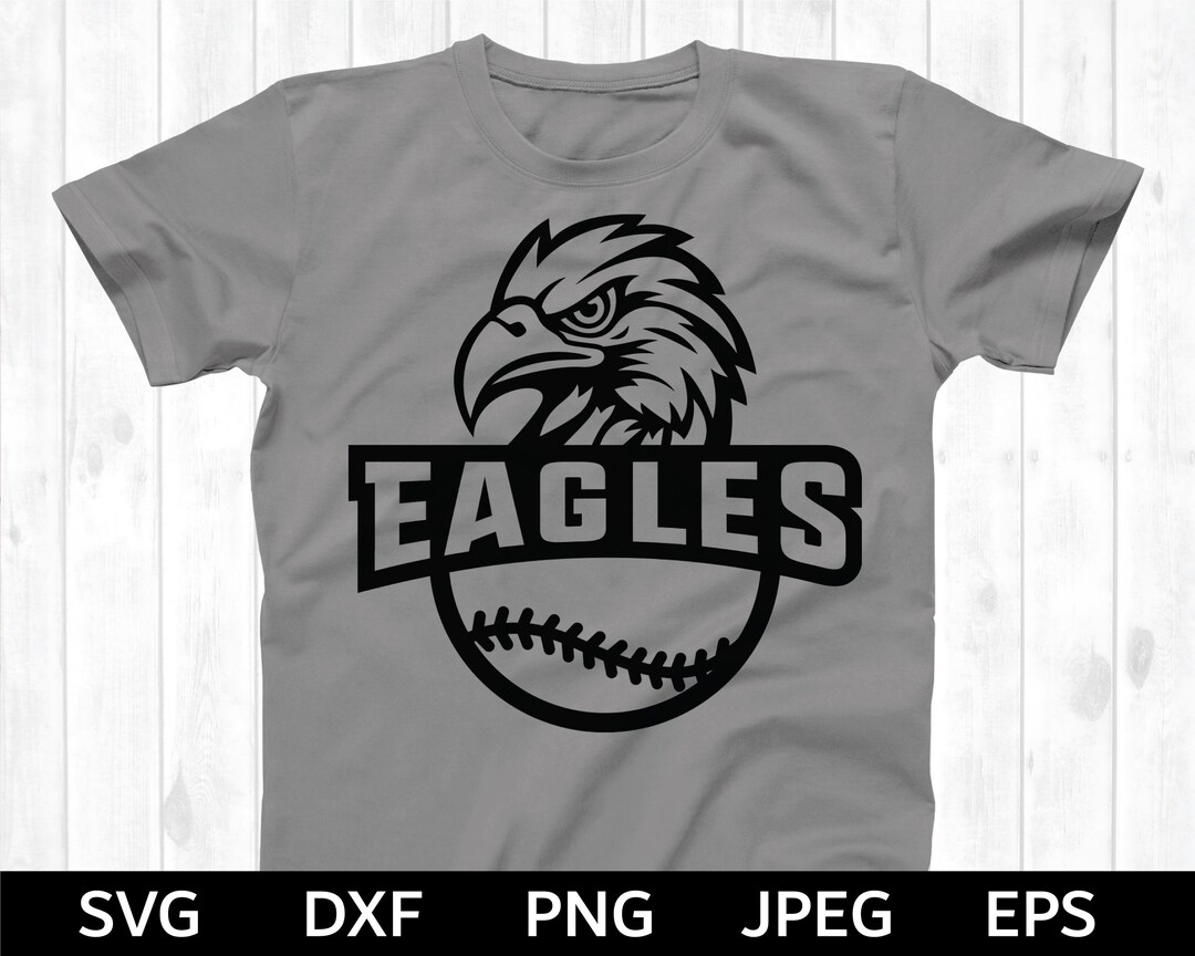 Eagles Baseball SVG, Baseball SVG, Baseball Cut File, Baseball