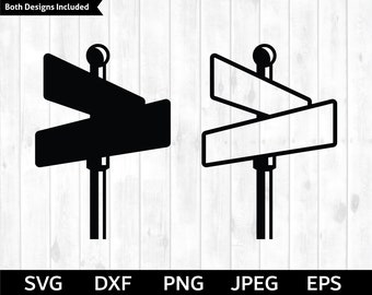 Street Sign SVG, Street Sign cut file, Customizable Street Sign,