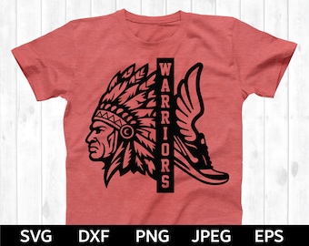 Warriors Track and Field SVG, Warriors SVG, Warriors cut file, Track and Field Silhouette & Cricut Cut File, Warriors Track Team