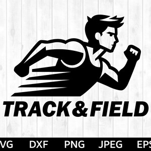 Boy&#39;s Track and Field SVG, Track SVG, Boy&#39;s Track svg, Track cut file, Track Silhouette & Cricut Cut File